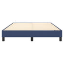 Boxspring sengeramme 140x200 cm stof blå