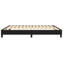Boxspring sengeramme 160x200 cm stof sort