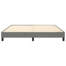 Boxspring sengeramme 180x200 cm stof mørkegrå