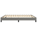 Boxspring sengeramme 180x200 cm stof mørkegrå