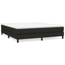 Boxspring sengeramme 180x200 cm stof sort