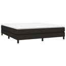 Boxspring sengeramme 180x200 cm stof sort