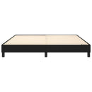 Boxspring sengeramme 180x200 cm stof sort