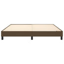 Boxspring sengeramme 180x200 cm stof mørkebrun