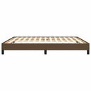 Boxspring sengeramme 180x200 cm stof mørkebrun
