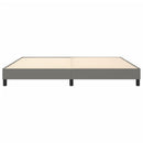 Boxspring sengeramme 200x200 cm stof mørkegrå