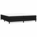 Boxspring sengeramme 200x200 cm stof sort
