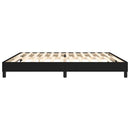 Boxspring sengeramme 200x200 cm stof sort