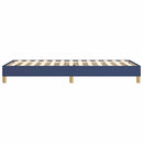 Boxspring sengeramme 80x200 cm stof blå