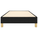 Boxspring sengeramme 90x190 cm stof sort