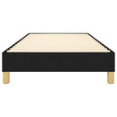 Boxspring sengeramme 90x190 cm stof sort