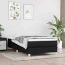 Boxspring sengeramme 90x190 cm stof sort