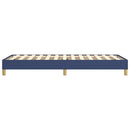 Boxspring sengeramme 100x200 cm stof blå
