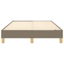 Boxspring sengeramme Taupe 120x200 cm Stof