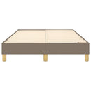 Boxspring sengeramme Taupe 120x200 cm Stof