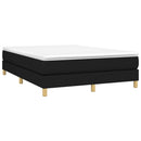 Boxspring sengeramme 140x190 cm stof sort