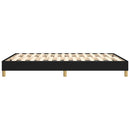 Boxspring sengeramme 140x190 cm stof sort