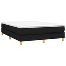 Boxspring sengeramme 140x200 cm stof sort