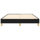 Boxspring sengeramme 140x200 cm stof sort
