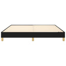 Boxspring sengeramme 160x200 cm stof sort