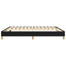 Boxspring sengeramme 160x200 cm stof sort