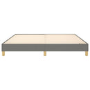 Boxspring sengeramme 180x200 cm stof mørkegrå