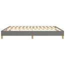 Boxspring sengeramme 180x200 cm stof mørkegrå