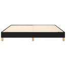 Boxspring sengeramme 180x200 cm stof sort