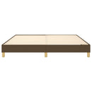 Boxspring sengeramme 180x200 cm stof mørkebrun