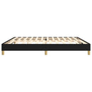 Boxspring sengeramme 200x200 cm stof sort