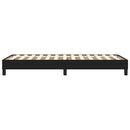 Boxspring sengeramme 80x200 cm kunstlæder sort
