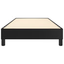 Boxspring sengeramme 90x190 cm kunstlæder sort