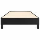 Boxspring sengeramme 90x190 cm kunstlæder sort