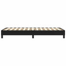 Boxspring sengeramme 90x190 cm kunstlæder sort