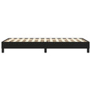 Boxspring sengeramme 90x200 cm kunstlæder sort