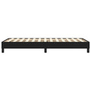 Boxspring sengeramme 100x200 cm kunstlæder sort