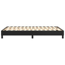 Boxspring sengeramme 120x200 cm kunstlæder sort