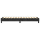 Boxspring sengeramme 90x190 cm fløjl sort