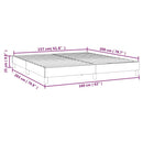 Boxspring sengeramme Mørkeblå 160x200 cm Fløjl