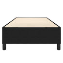 Boxspring sengeramme 80x200 cm stof sort