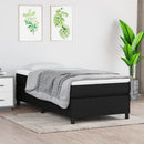 Boxspring sengeramme 80x200 cm stof sort