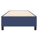 Boxspring sengeramme 80x200 cm stof blå