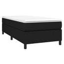 Boxspring sengeramme 90x190 cm stof sort