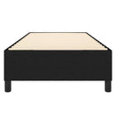 Boxspring sengeramme 90x200 cm stof sort
