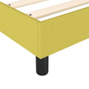 Boxspring sengeramme 90x200 cm stof grøn