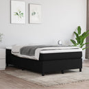 Boxspring sengeramme Sort 120x200 cm Stof