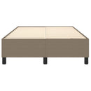 Boxspring sengeramme Taupe 120x200 cm Stof