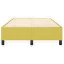 Boxspring sengeramme Grøn 120x200 cm Stof