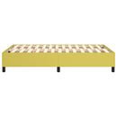 Boxspring sengeramme Grøn 120x200 cm Stof