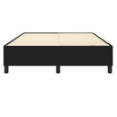 Boxspring sengeramme 140x190 cm stof sort